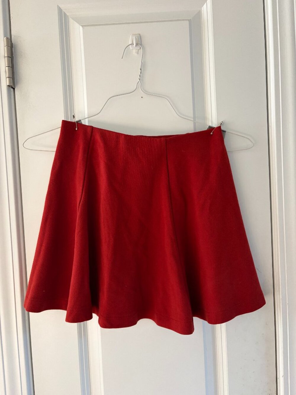 Forever 21 Red Skater Skirt